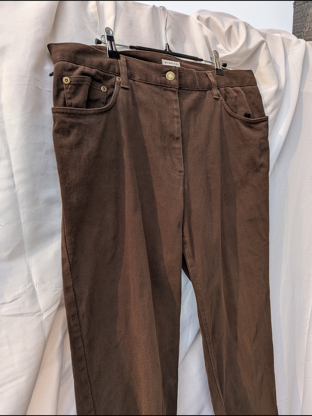 Jones New York Sport Straight Leg Jeans Dark Academia Office Siren - Picture 6 of 14
